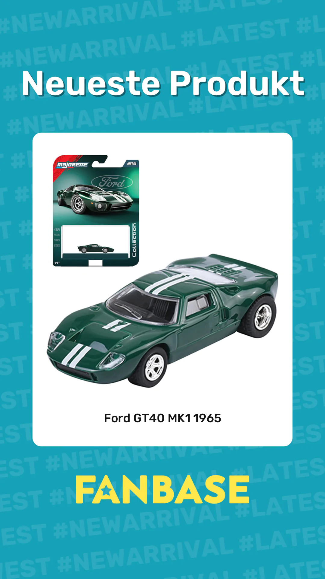 Neueste Produkt: Ford GT40 MK1 1965