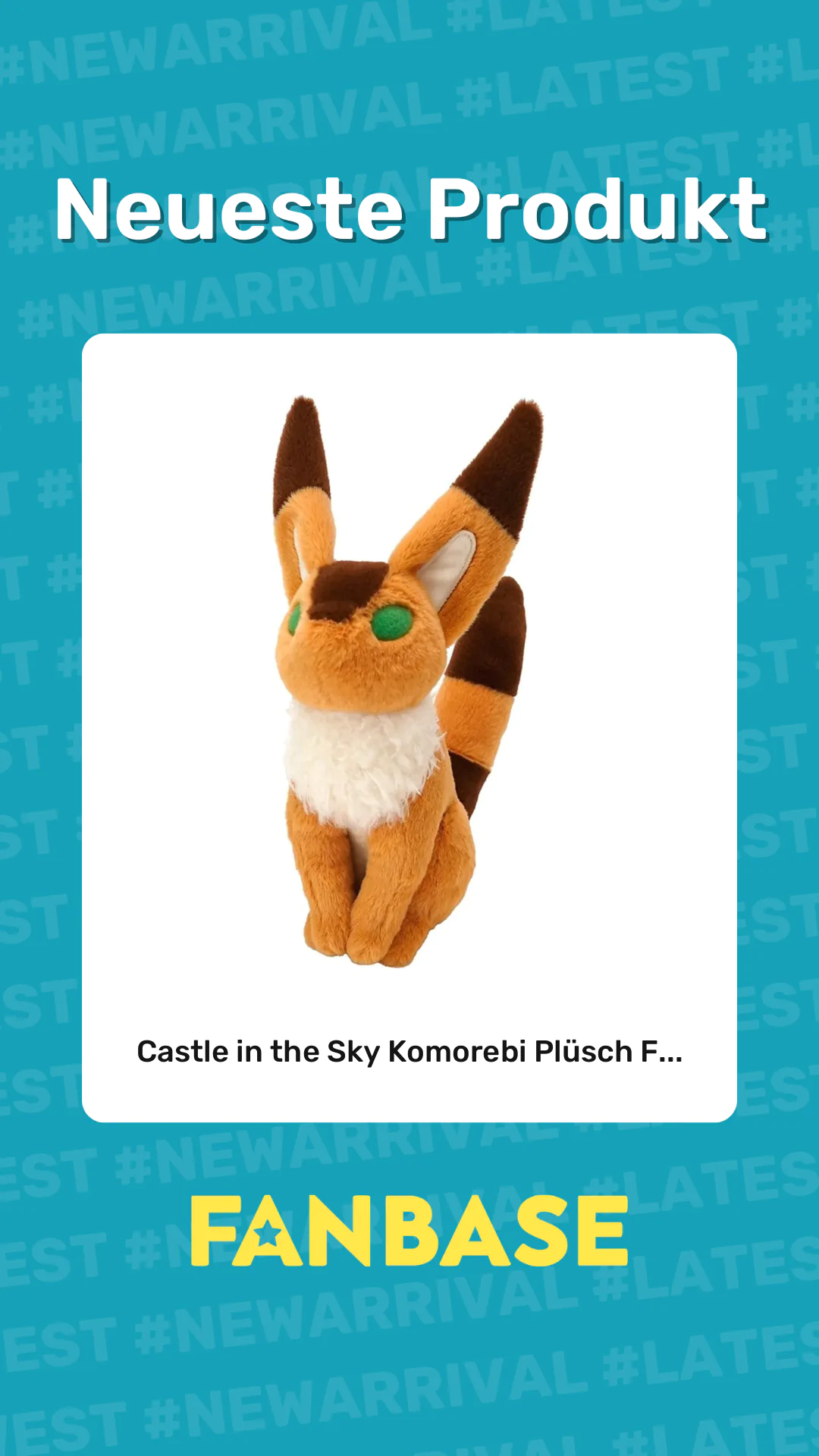 Neueste Produkt: Castle in the Sky Komorebi Plüsch F...