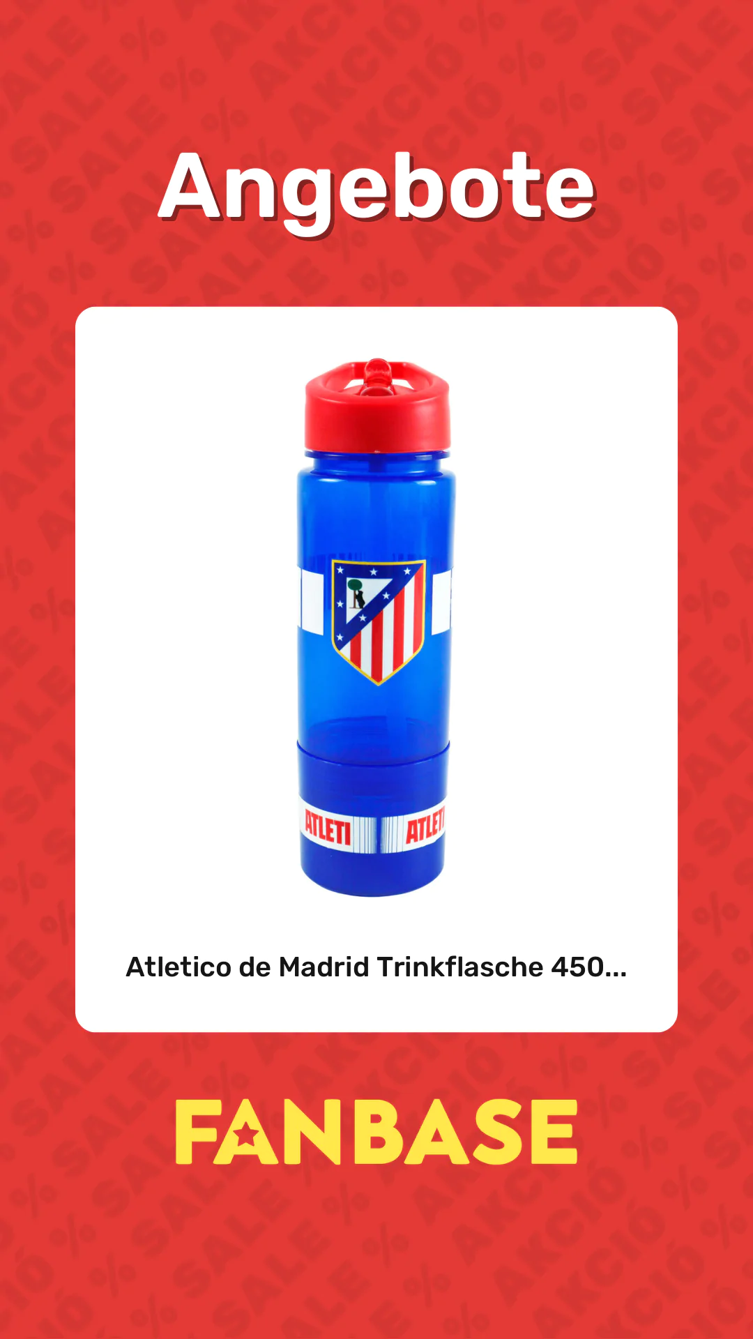Angebote: Atletico de Madrid Trinkflasche 450...