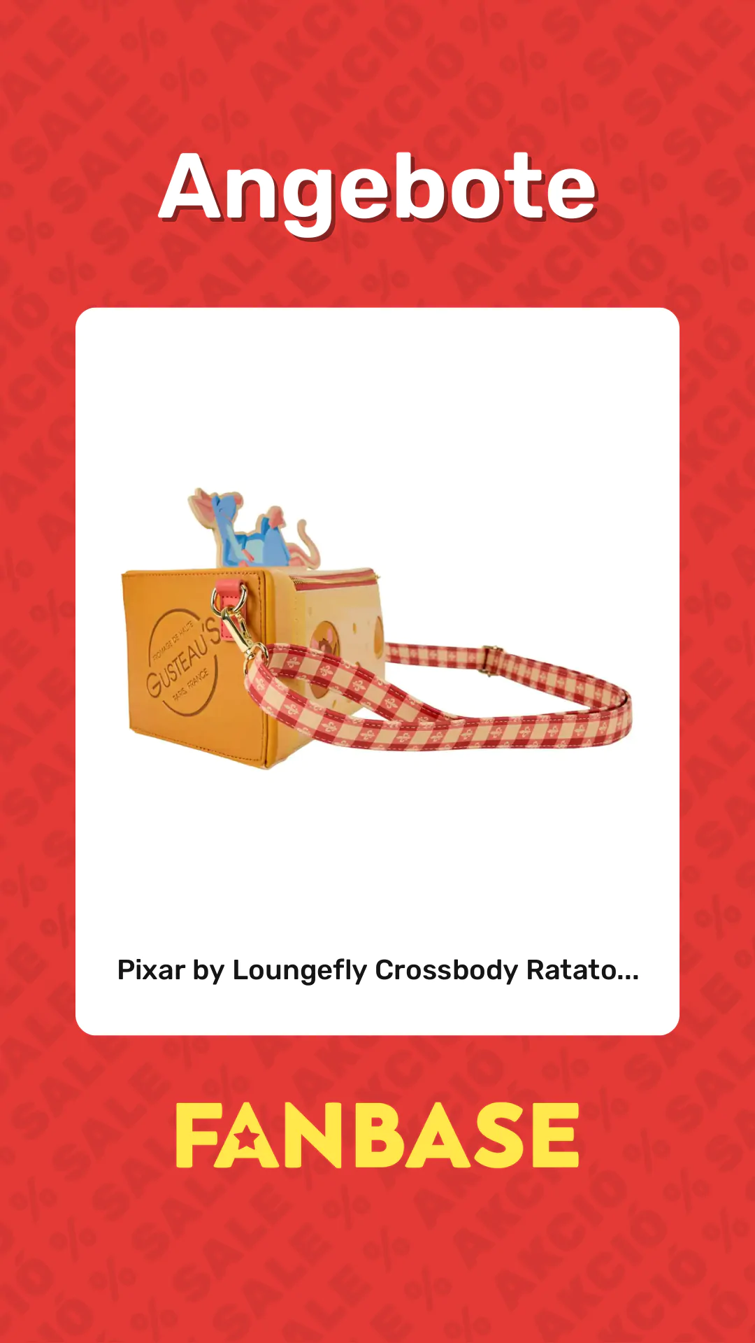 Angebote: Pixar by Loungefly Crossbody Ratato...