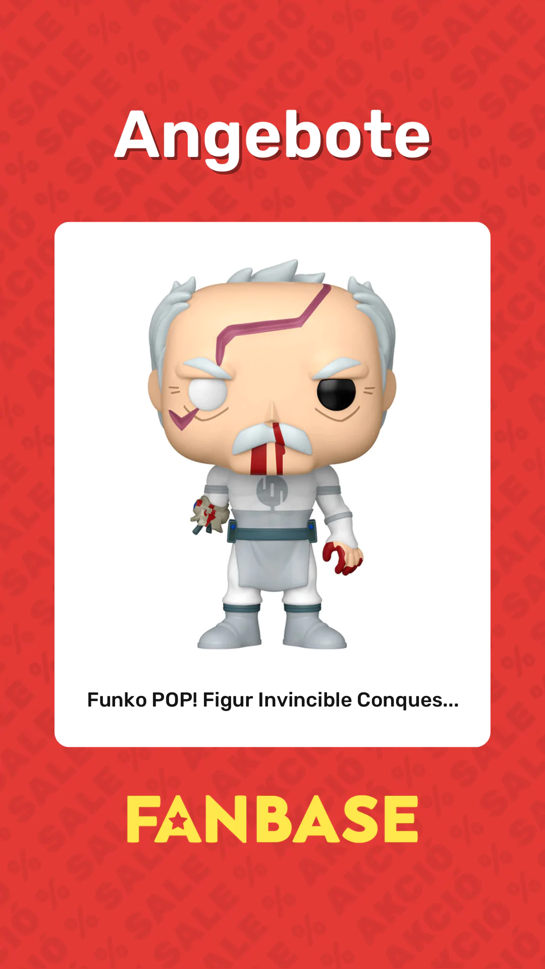 Angebote: Funko POP! Figur Invincible Conques...