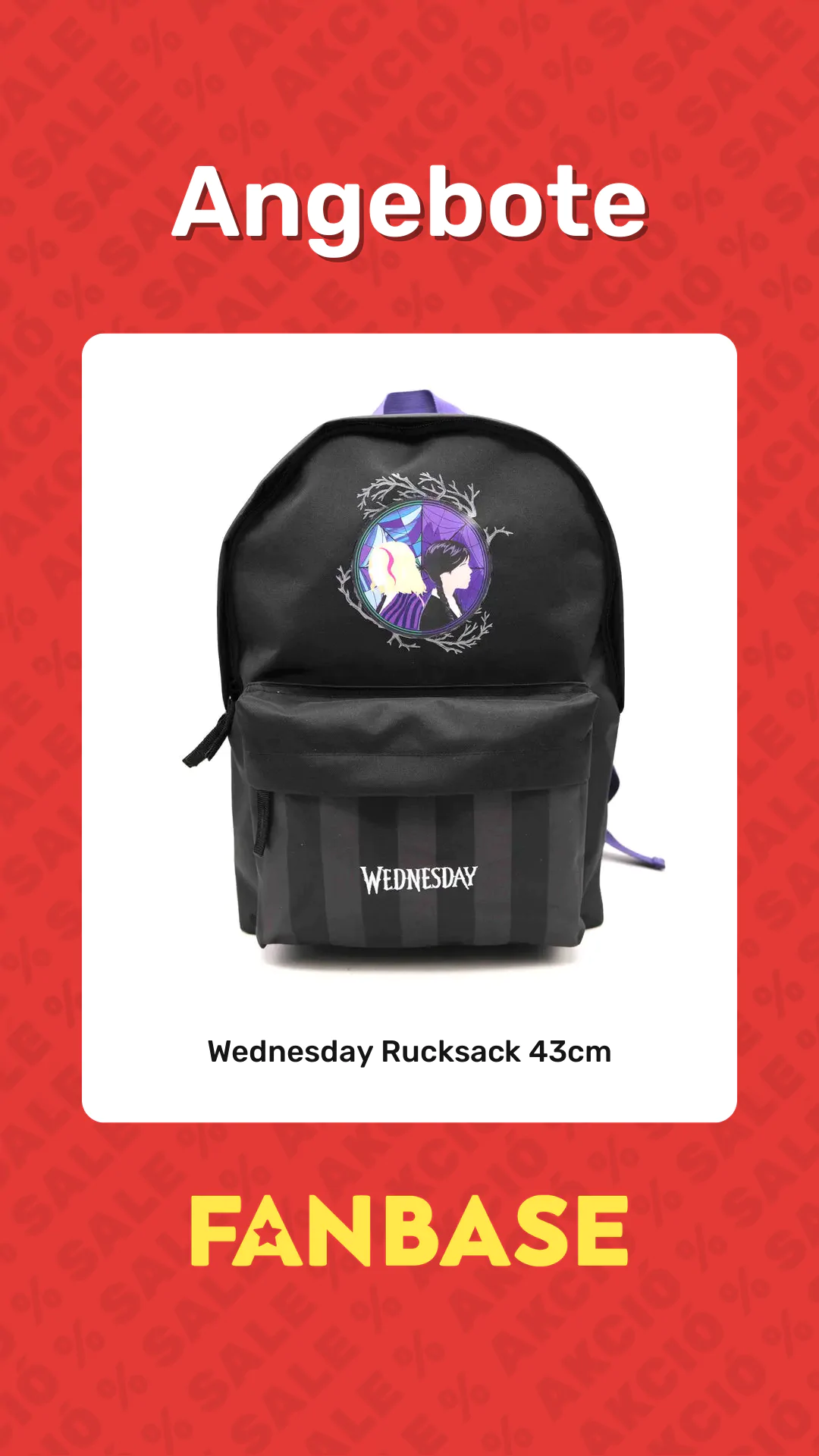 Angebote: Wednesday Rucksack 43cm