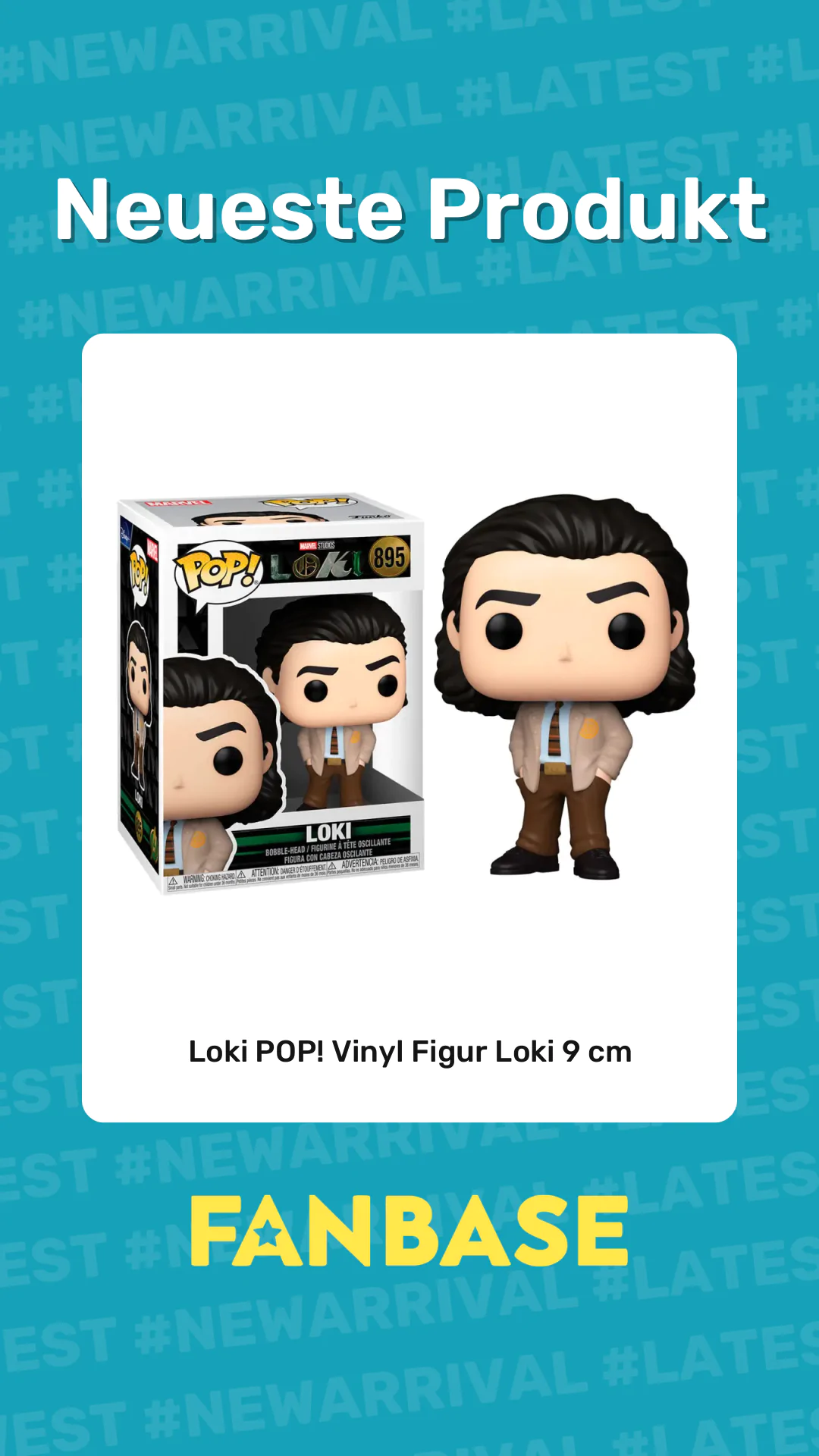 Neueste Produkt: Loki POP! Vinyl Figur Loki 9 cm