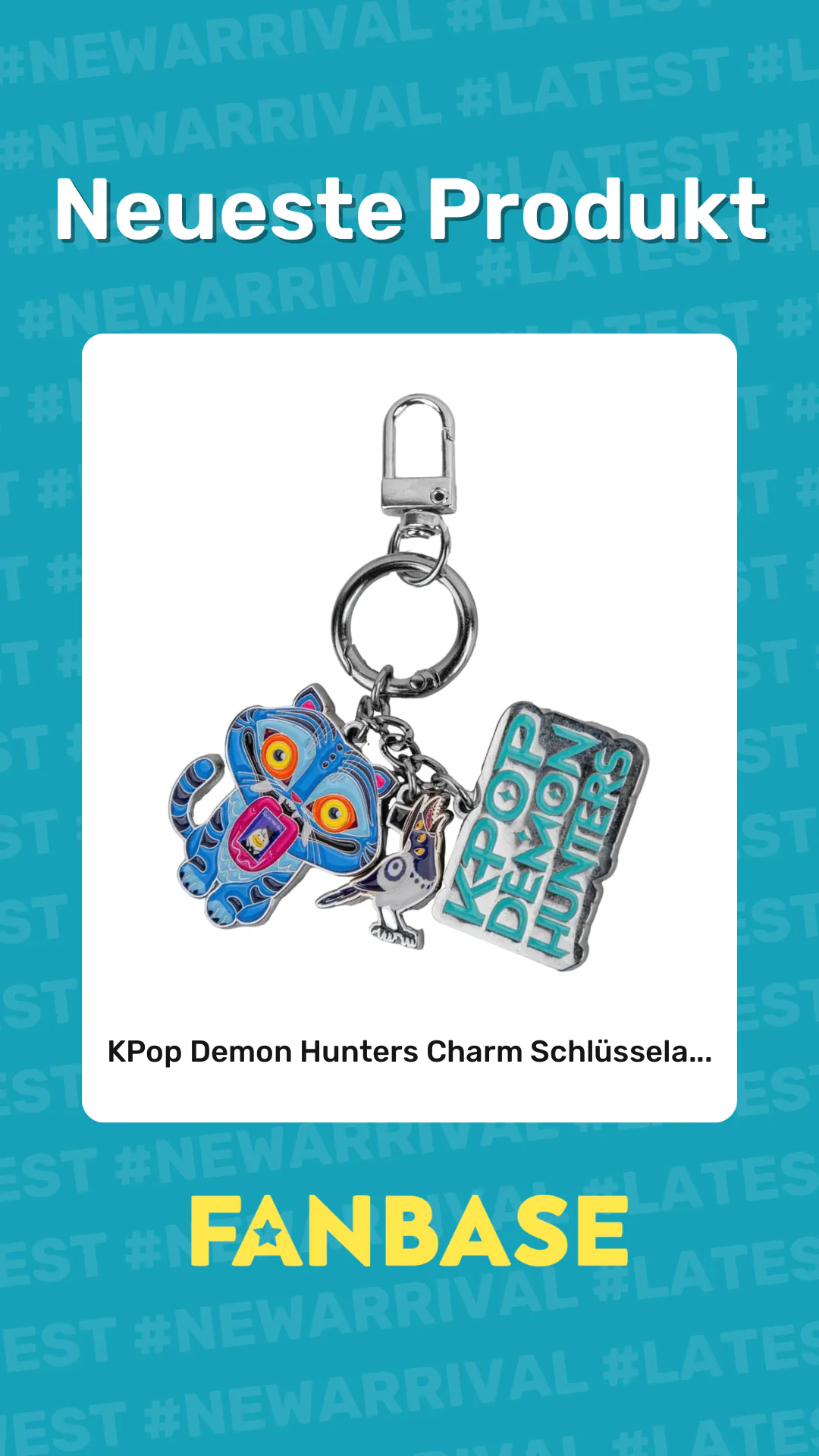 Neueste Produkt: KPop Demon Hunters Charm Schlüssela...