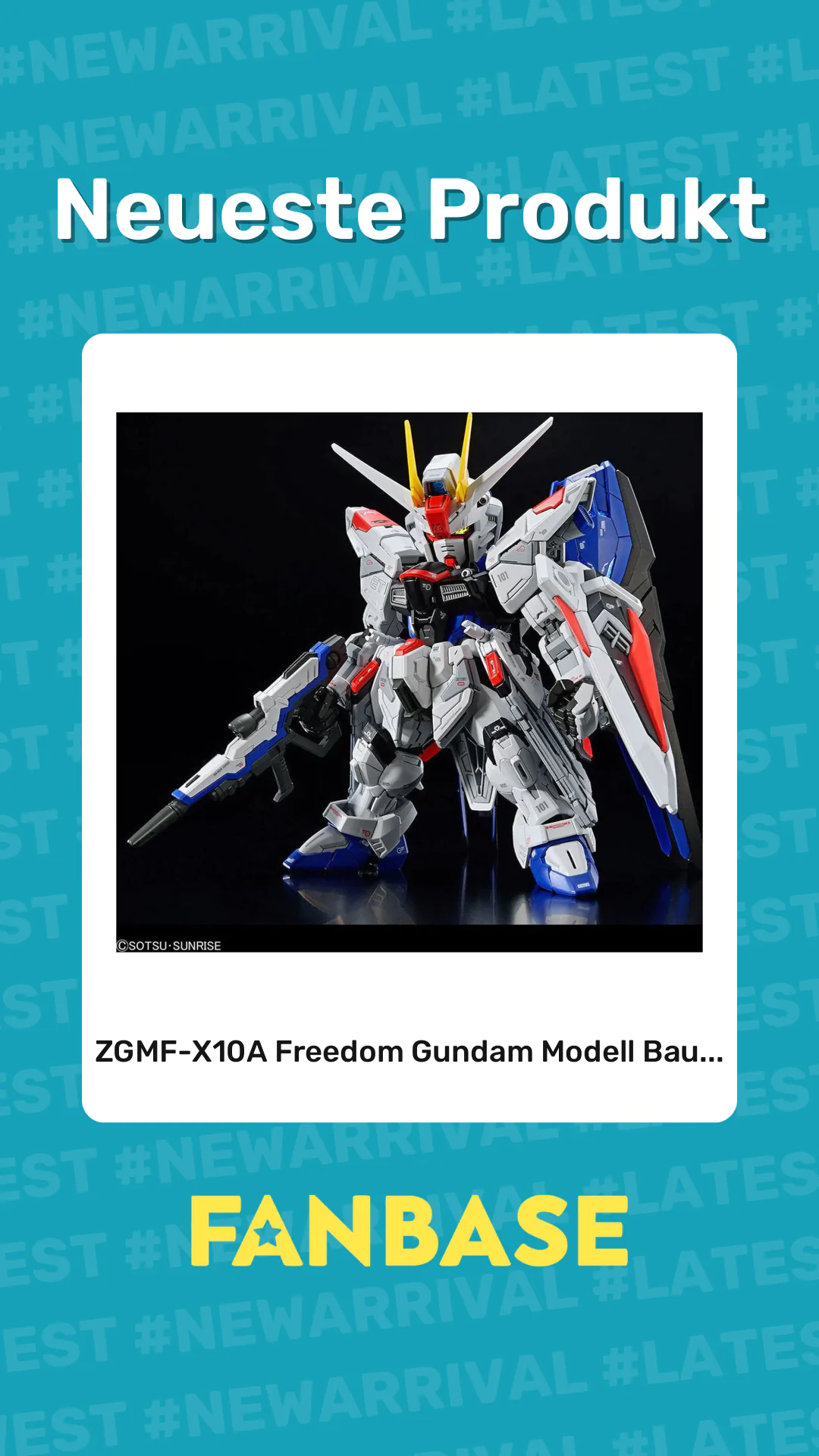 Neueste Produkt: ZGMF-X10A Freedom Gundam Modell Bau...