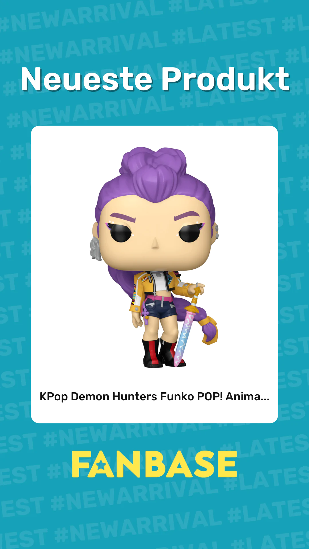 Neueste Produkt: KPop Demon Hunters Funko POP! Anima...