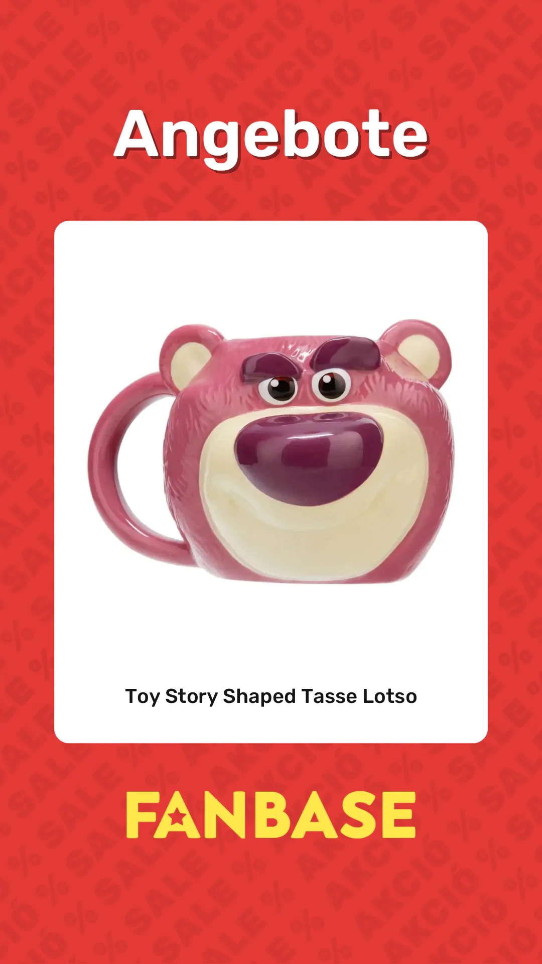 Angebote: Toy Story Shaped Tasse Lotso
