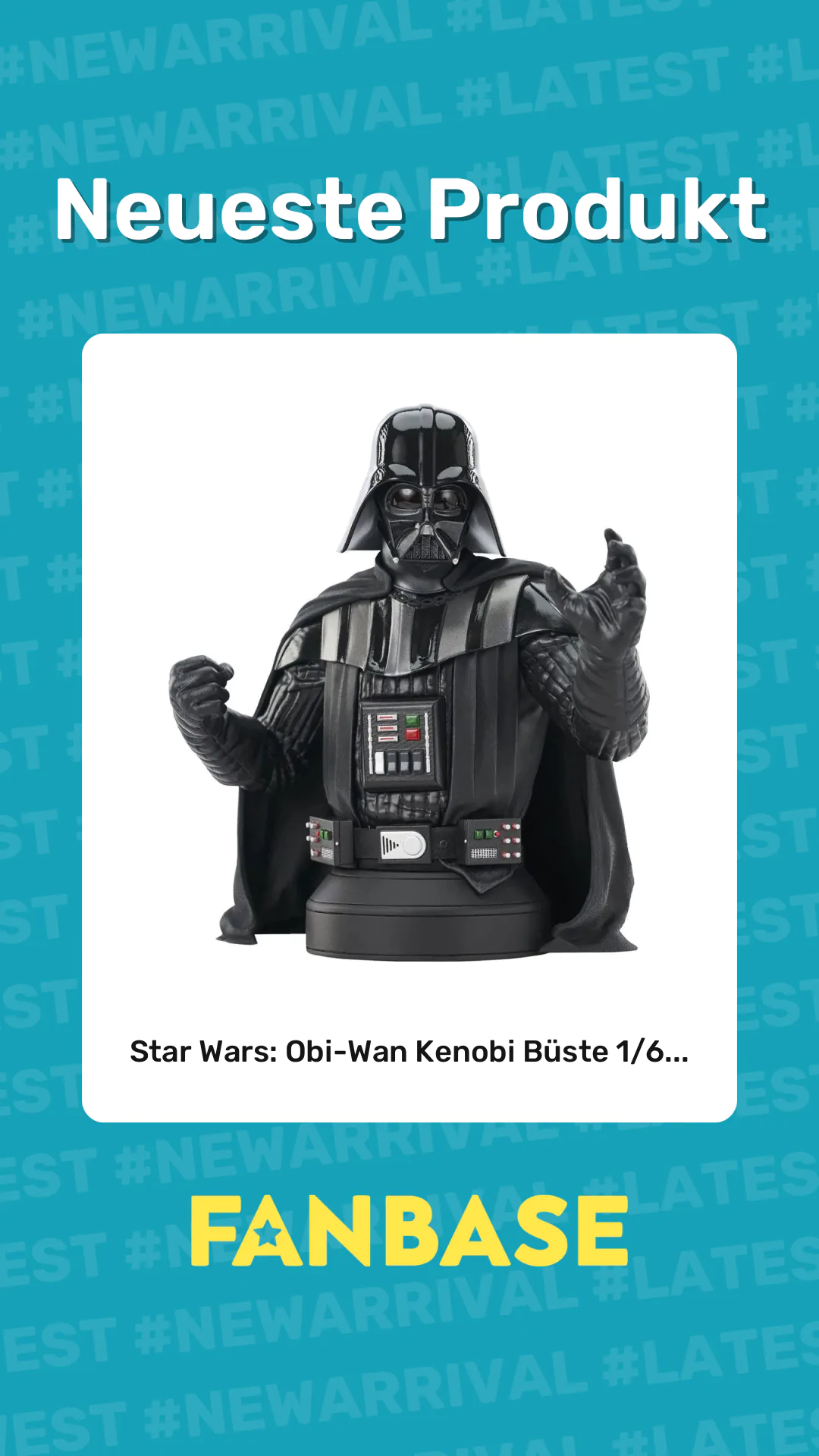 Neueste Produkt: Star Wars: Obi-Wan Kenobi Büste 1/6...