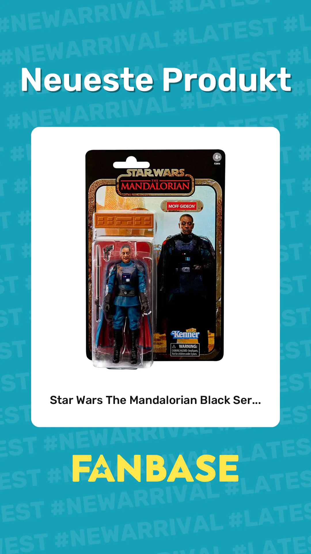 Neueste Produkt: Star Wars The Mandalorian Black Ser...