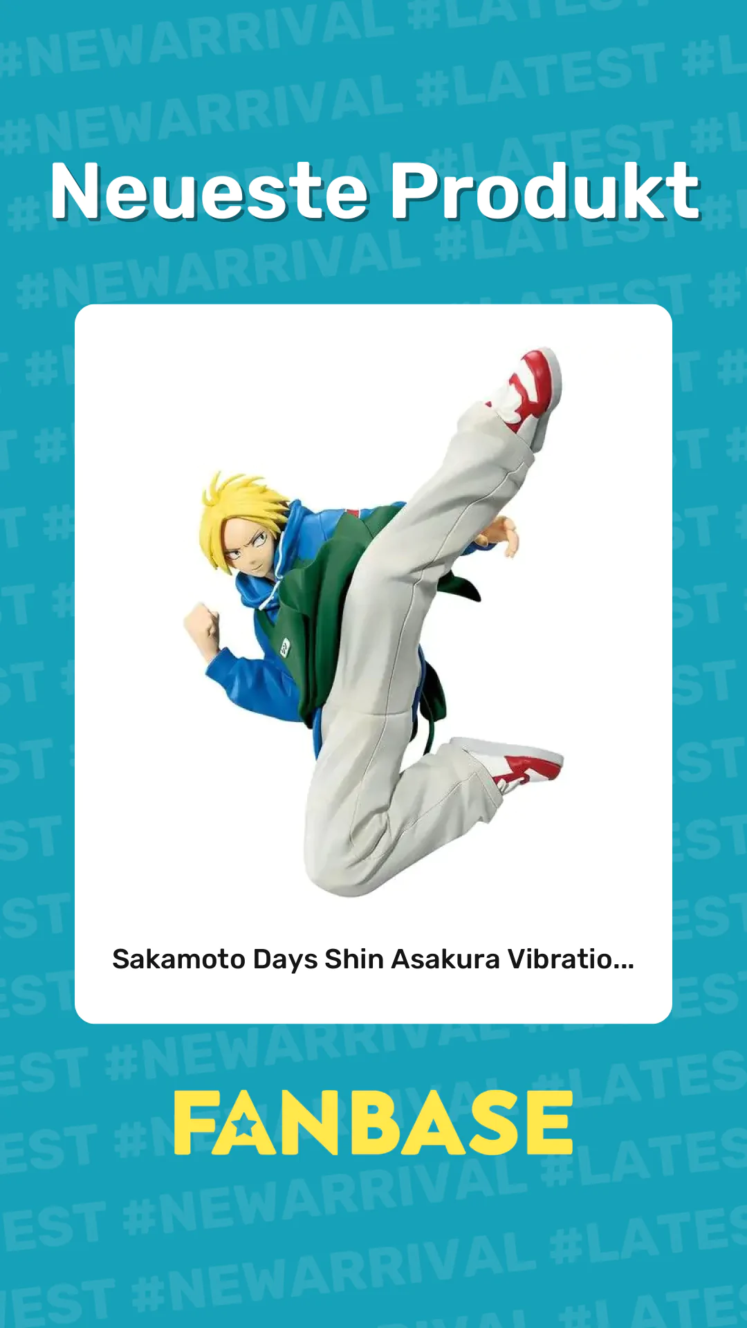 Neueste Produkt: Sakamoto Days Shin Asakura Vibratio...