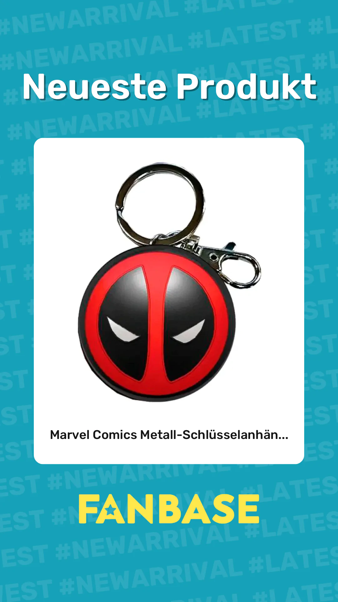 Neueste Produkt: Marvel Comics Metall-Schlüsselanhän...