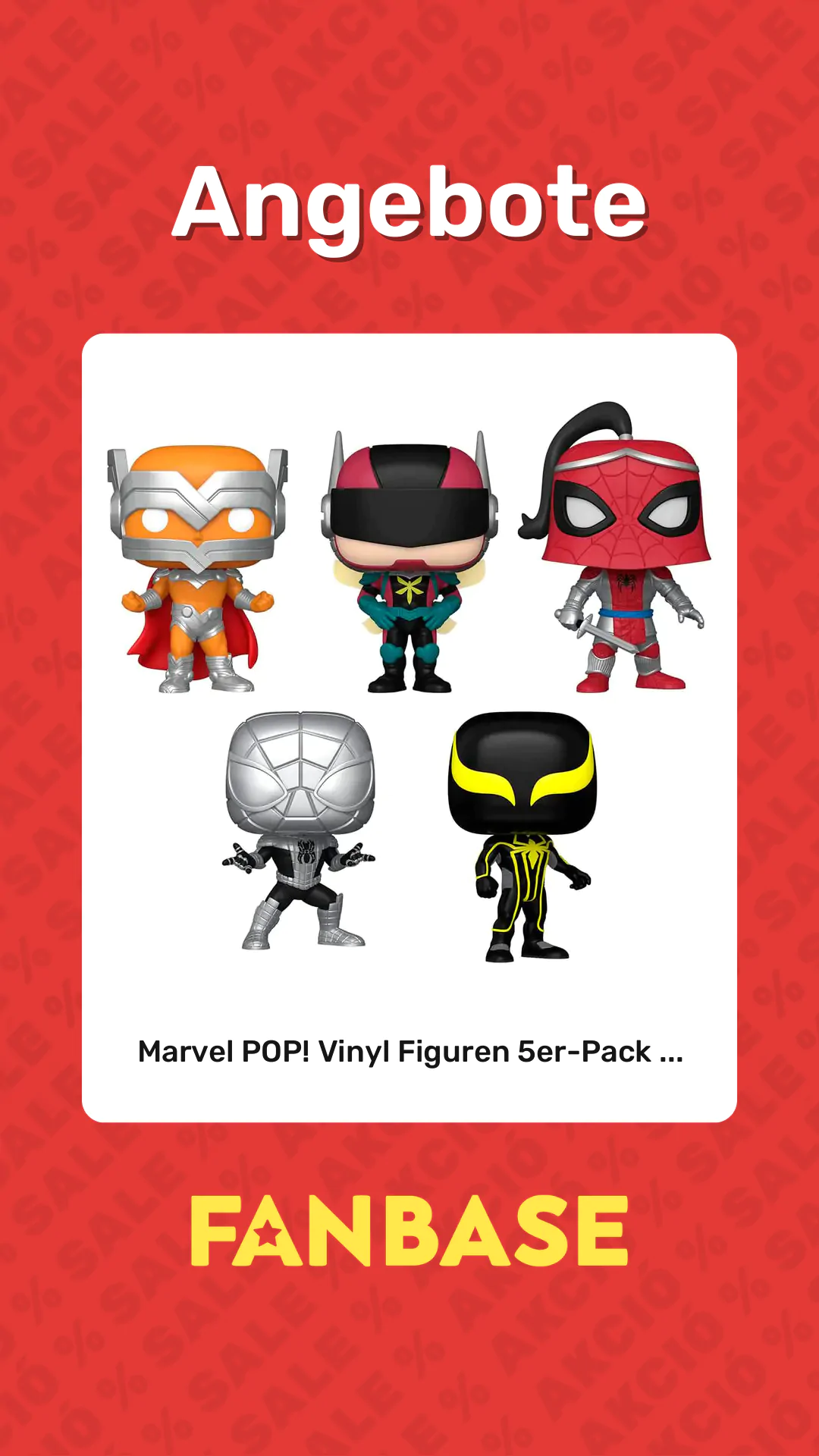 Angebote: Marvel POP! Vinyl Figuren 5er-Pack ...