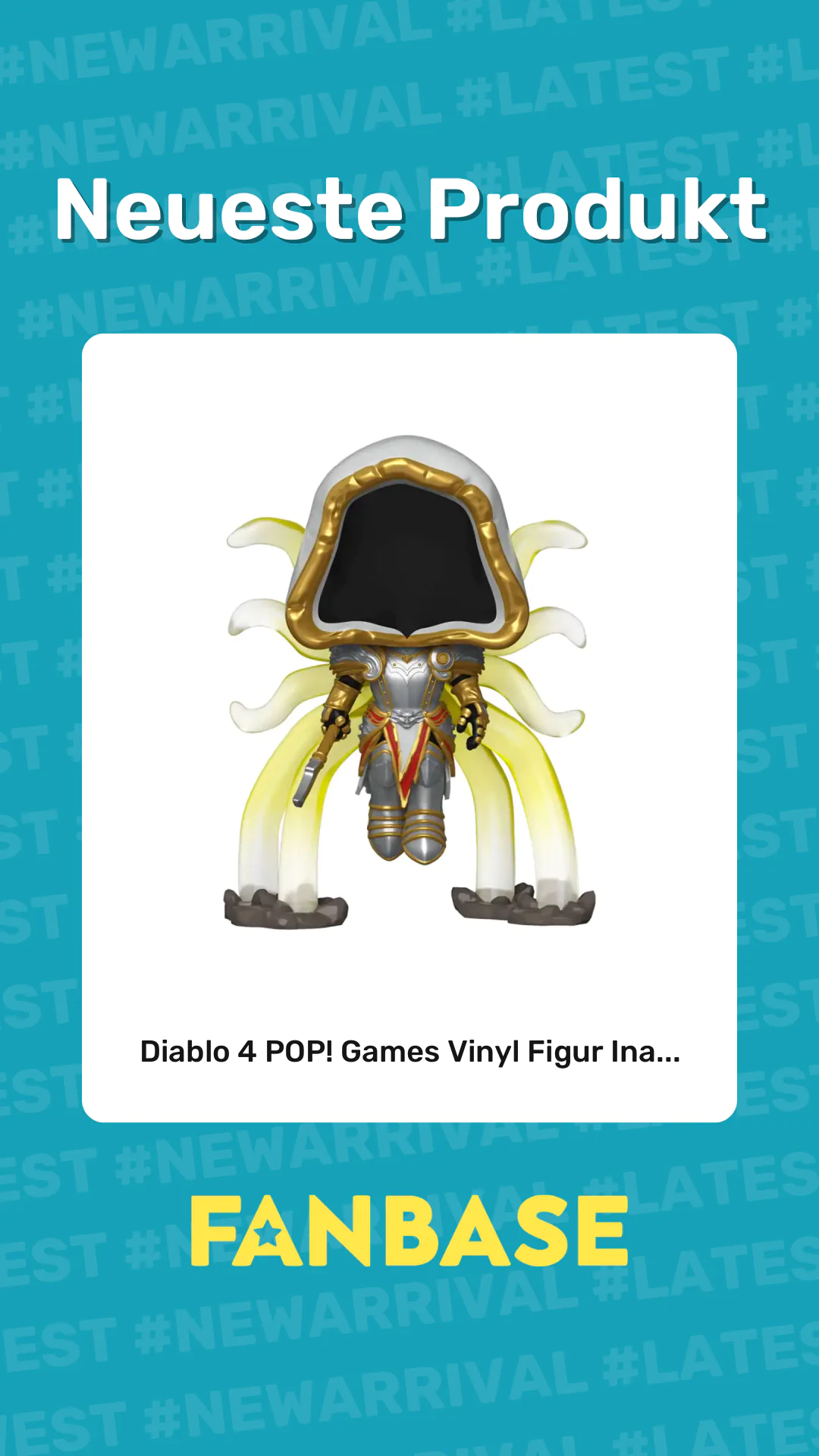 Neueste Produkt: Diablo 4 POP! Games Vinyl Figur Ina...
