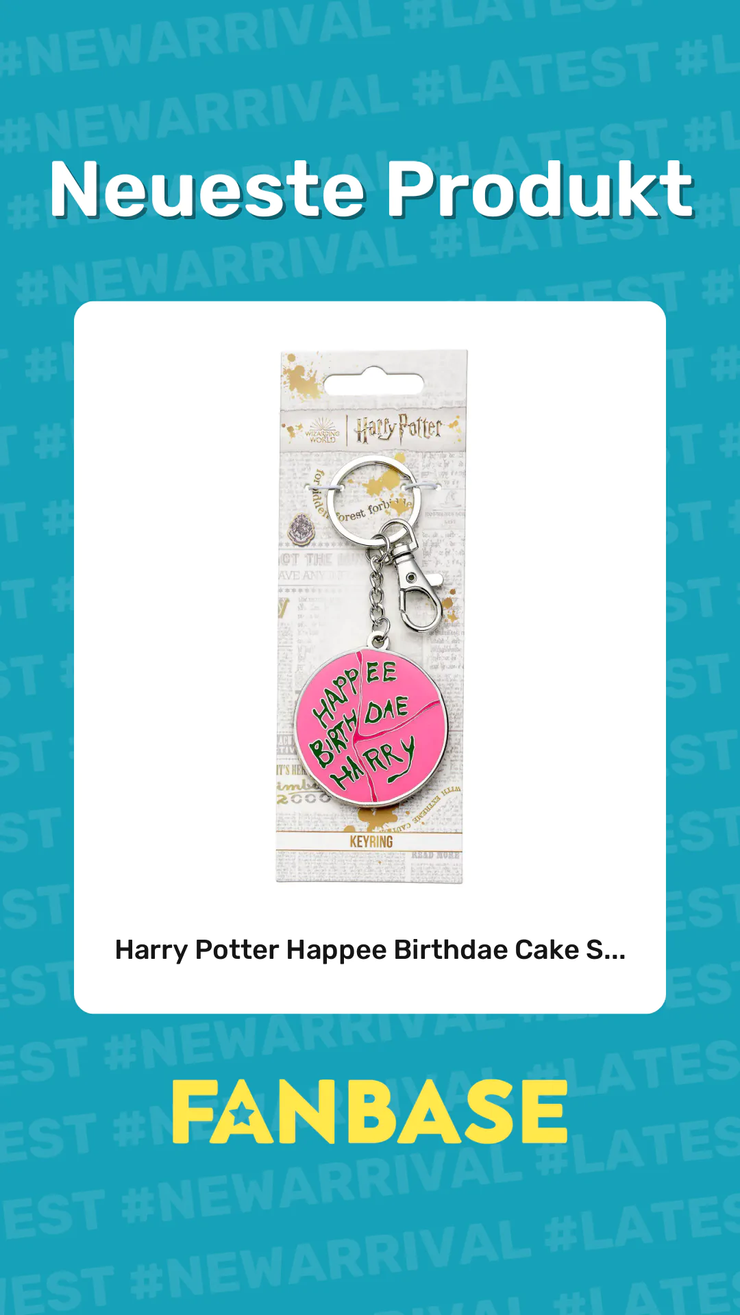Neueste Produkt: Harry Potter Happee Birthdae Cake S...
