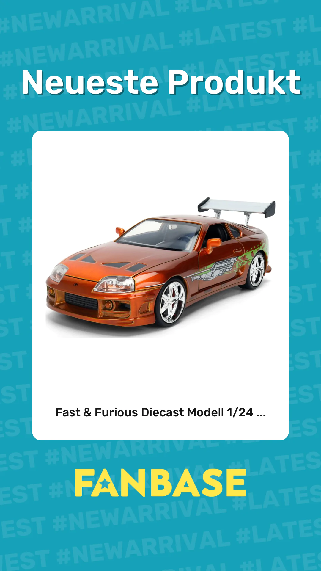 Neueste Produkt: Fast & Furious Diecast Modell 1/24 ...