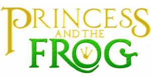 The Princess and the Frog taschen logo