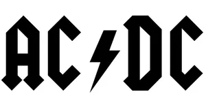 AC/DC karten logo