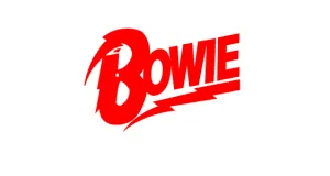 David Bowie schlüsselanhängern logo