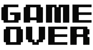 Game Over flaschen logo