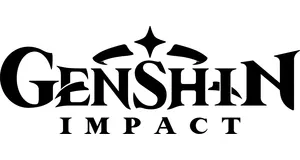Genshin Impact mauspad logo
