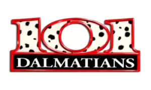 101 Dalmatians plüsche logo