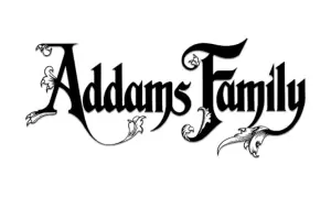 Addams Family Produkte Geschenke logo