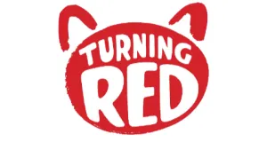 Turning Red plüsche logo