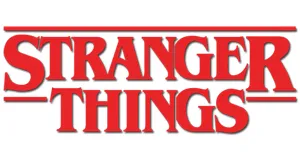 Stranger Things notizbücher logo