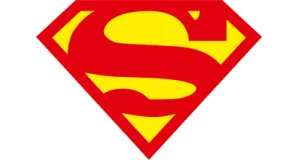Superman kissen logo