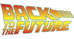 Back to the Future flaschen logo