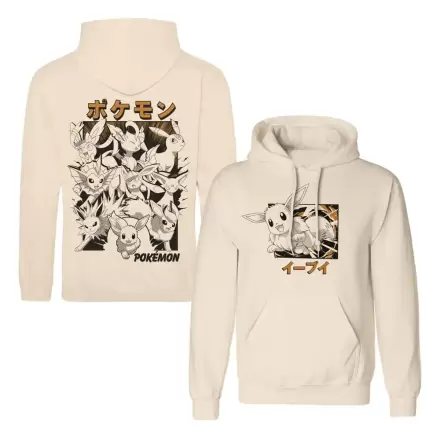Pokémon Kapuzenpullover Eevee Evolutions Katakana Produktfoto