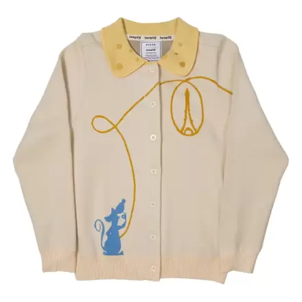 Pixar Unisex Ratatouille Strickjacke mit Kragen Produktfoto
