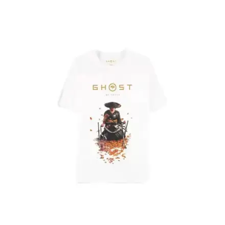 Ghost of Yotei T-Shirt Samurai Weiß Produktfoto