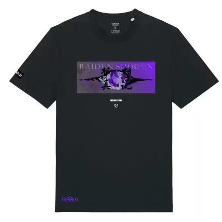 Genshin Impact T-Shirt Raiden Shogun Plane of Euthymia Produktfoto