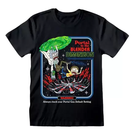 Steven Rhodes T-Shirt Rick and Morty Portal Collab Produktfoto