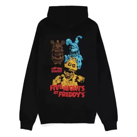 Five Nights at Freddy's Reißverschluss Kapuzenpullover Can You Survive Produktfoto
