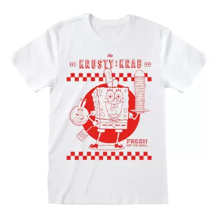 SpongeBob Squarepants T-Shirt Krusty Krab Weiß Produktfoto