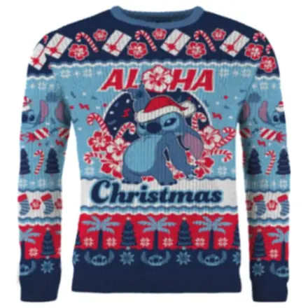 Lilo & Stitch Weihnachtspullover Stitch Aloha Christmas  Produktfoto