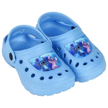 Lilo and Stitch Blue Cosmic Kinder Clog Hausschuhe Produktfoto