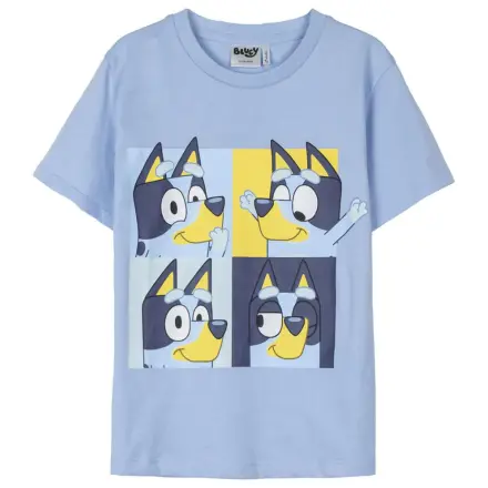 Bluey Mosaic Kinder kurzärmeliges T-Shirt, Oberteil Produktfoto