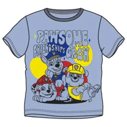 Paw Patrol Friendship Blau Kinder Kurzarm T-Shirt Top Produktfoto