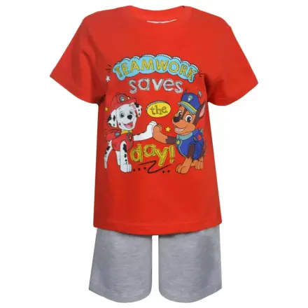 PAW Patrol Teamwork Kinder kurze Pyjamas Produktfoto