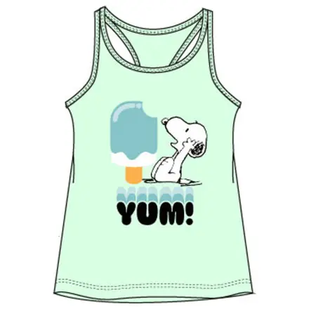 Snoopy Yum Green Kinder T-Shirt Oberteil Produktfoto