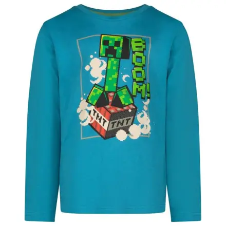 Minecraft BOOM! Kinder Langarm T-Shirt, Oberteil Produktfoto
