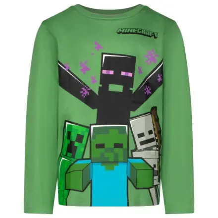 Minecraft Mobs Kinder Langarm T-Shirt, Oberteil Produktfoto