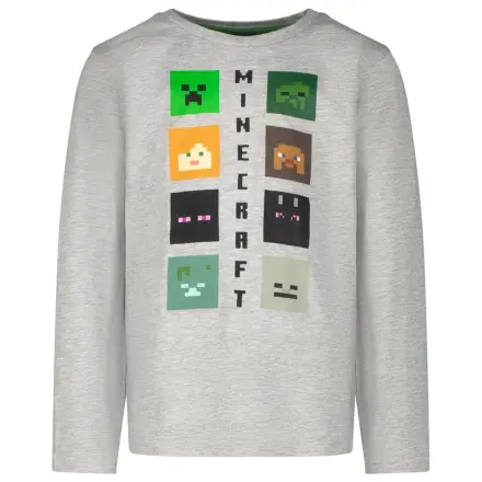 Minecraft Lineup Kids Langarm T-Shirt, Top Produktfoto