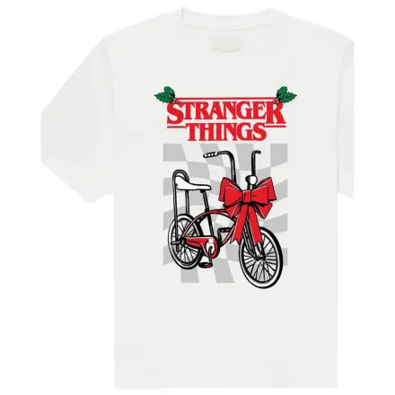 Stranger Things T-Shirt Weihnachten Fahrrad Produktfoto