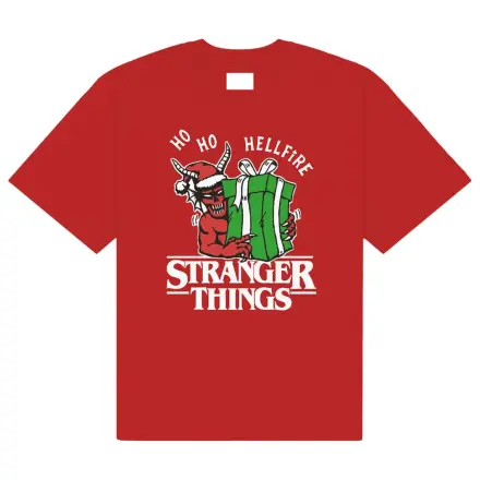 Stranger Things T-Shirt Ho Ho Hellfire Produktfoto
