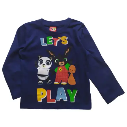 Bing Play Dunkelblaues langärmeliges T-Shirt für Kinder Produktfoto