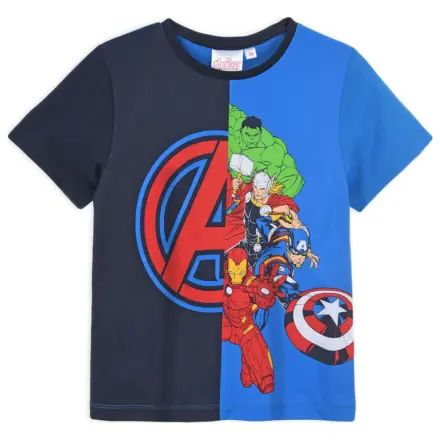 Avengers Team Blue Kinder Kurzarm T-Shirt Oberteil Produktfoto